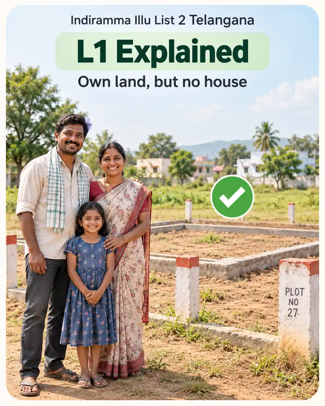 Indiramma Illu List 1 Telangana